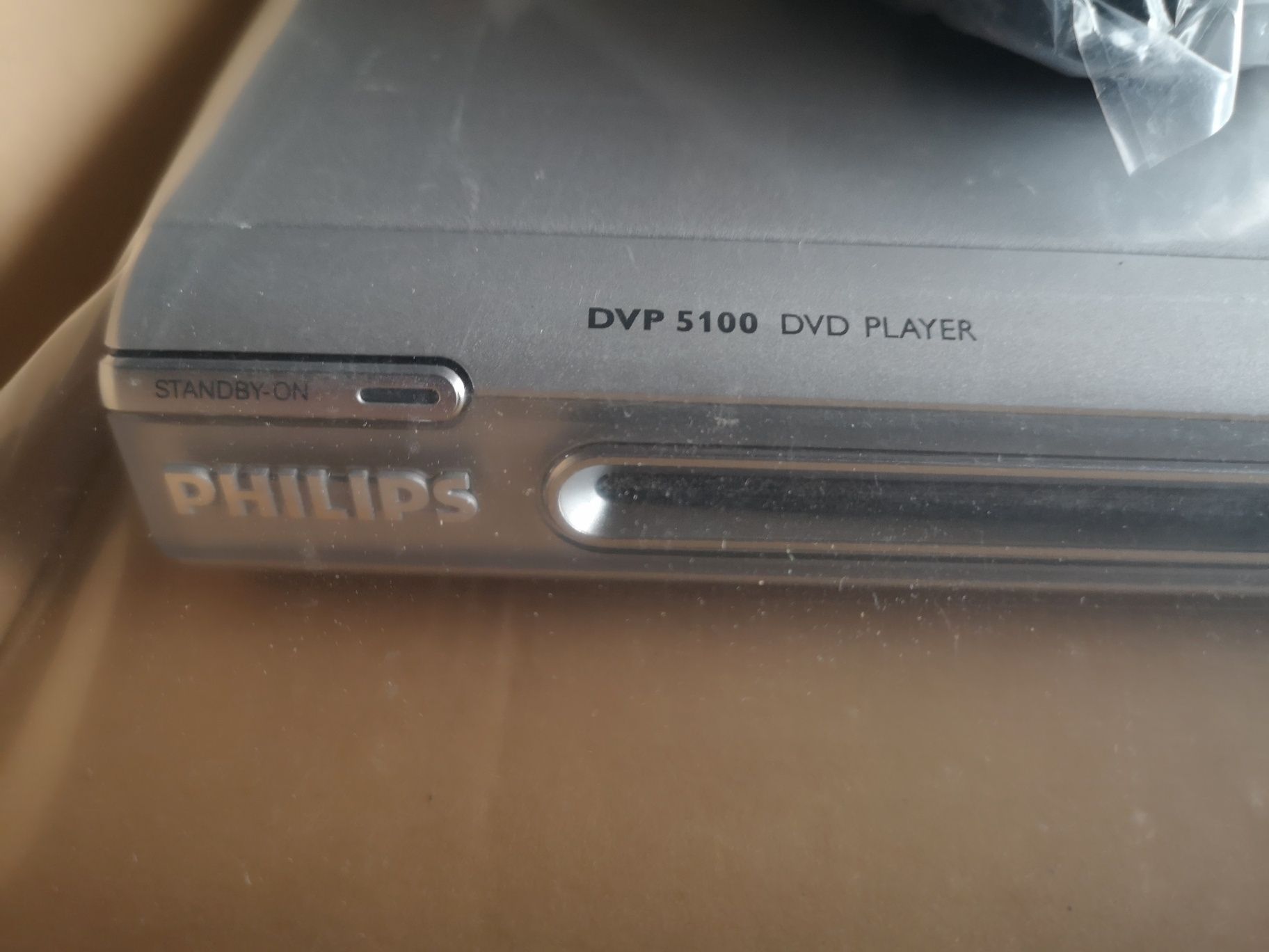 Philips DVD Player DVP 5100. Novo.