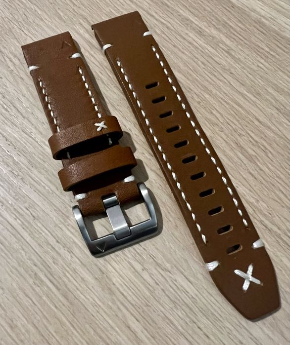 Skórzany pasek QuickFit 22 mm do Garmin Fenix Epix
