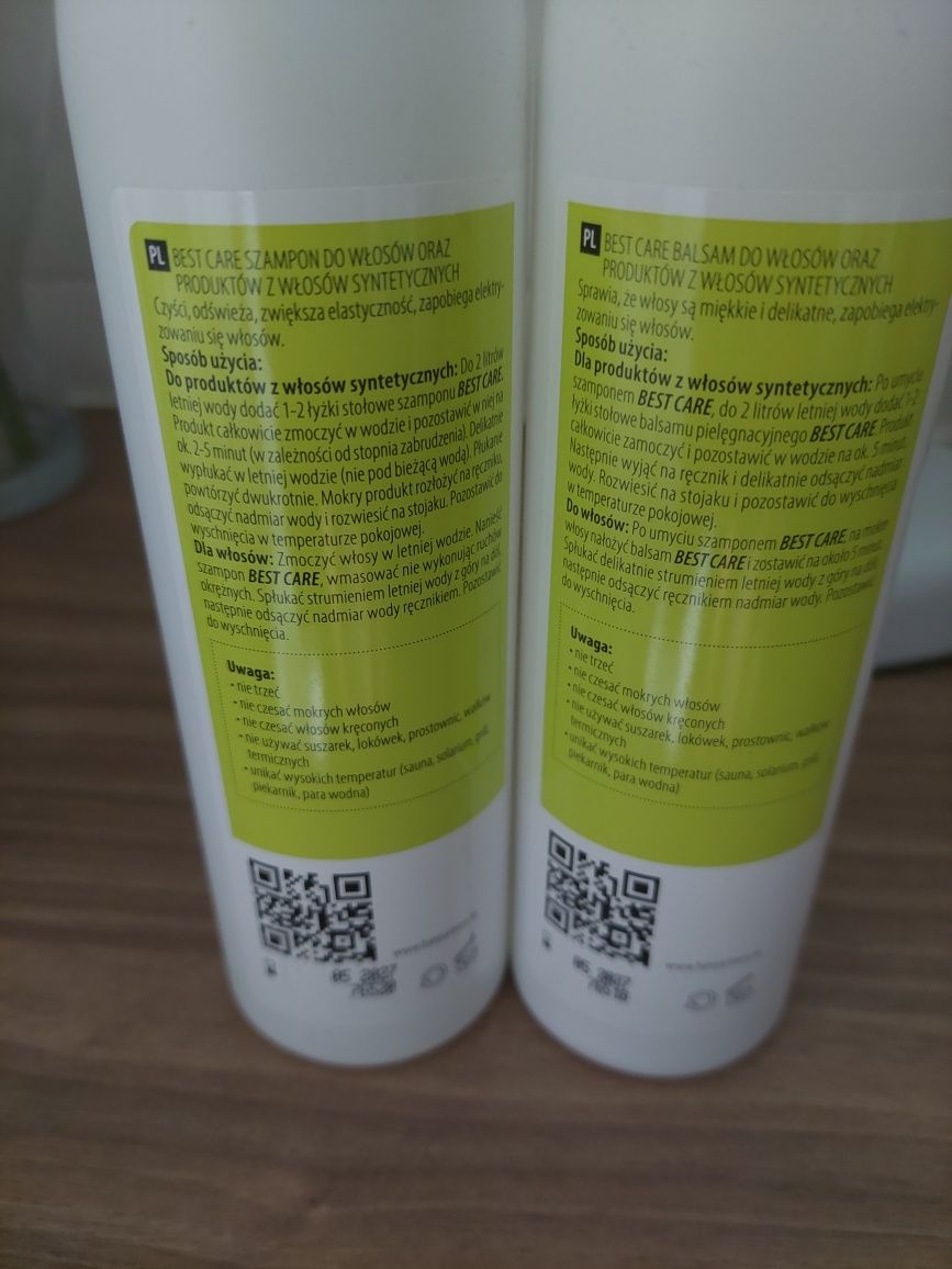 Peruka polskiej firmy Delicious Hair na tiulu+kosmetyki