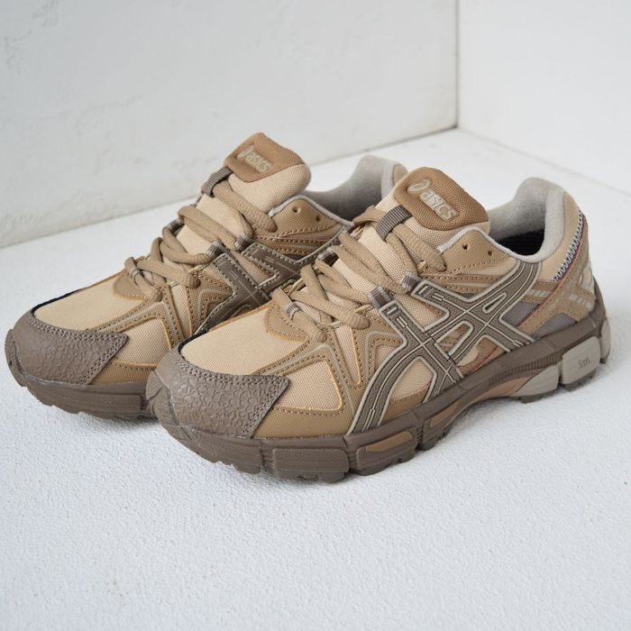 Зимние Кроссовки для девушек (36-41) Асикс коричневые новые зима-осень