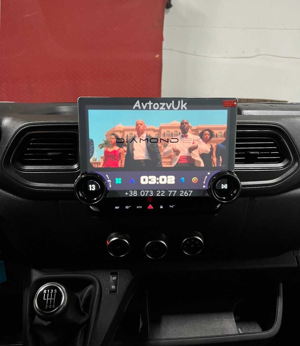 Магнитола Android 14 CarPlay GPS USB монитор Дисплей 2 дин мультимедия