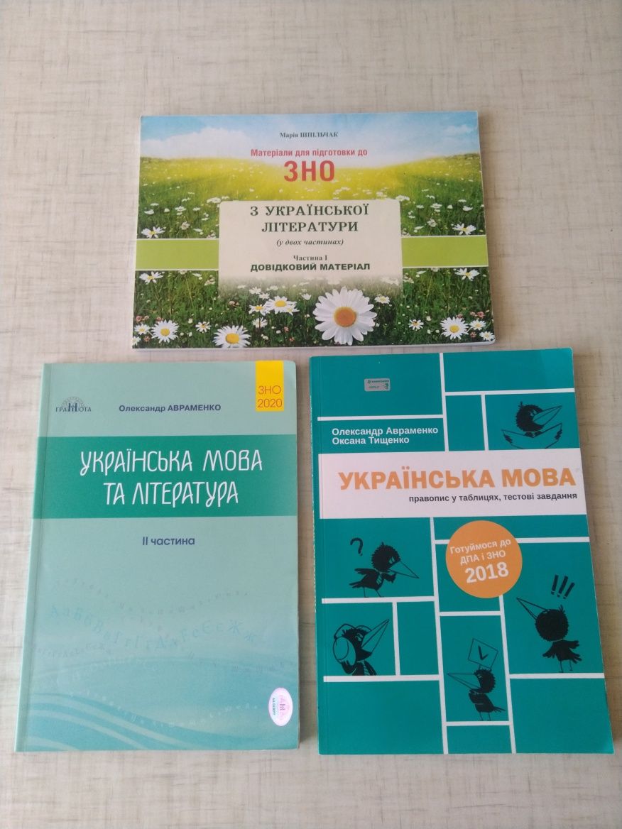 Українська мова зно література
