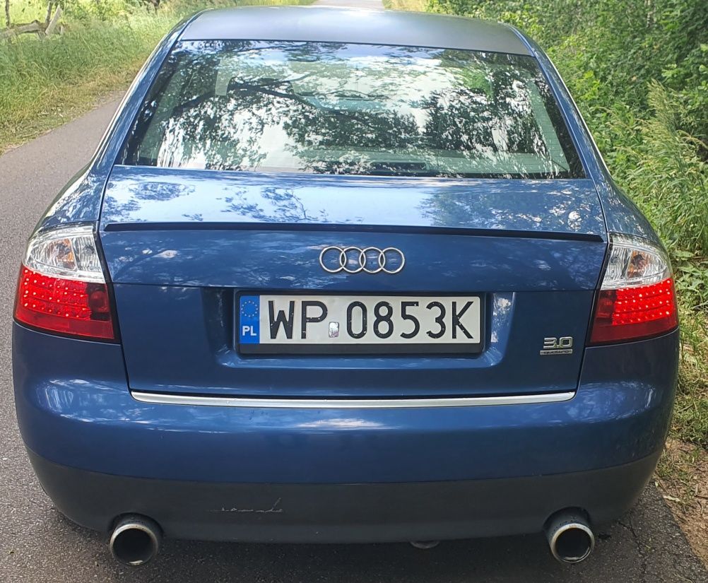 Audi a4 b6 quattro 3.0 v6 manual 220km asn