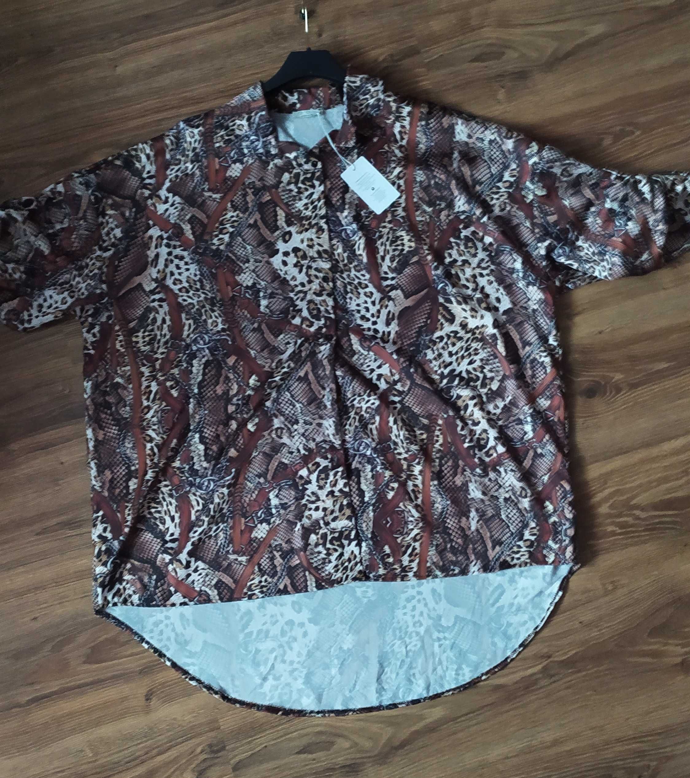 Koszula tunika oversize 5xl