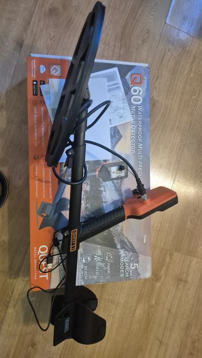 Quest Q60 wykrywacz metali, wodoszczelny.