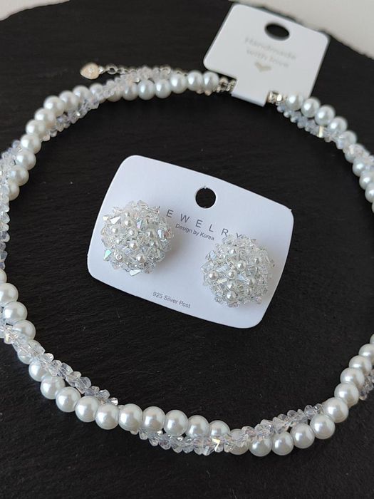 Комплект прикрас нареченої для весільного образу