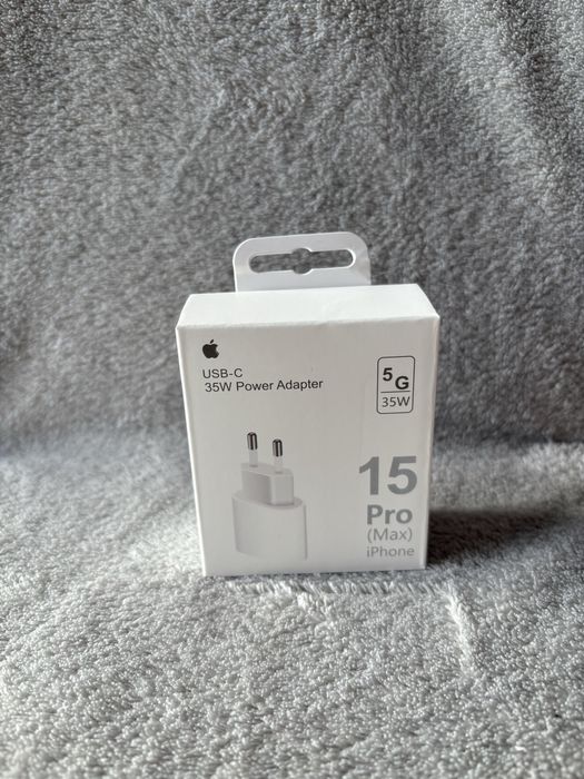 Ładowarka Iphone kostka ładowania biała 35w