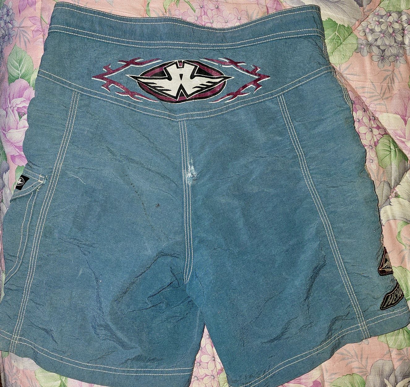 Vintage Head Worx Surf Shorts Mens Teens calções praia australianos