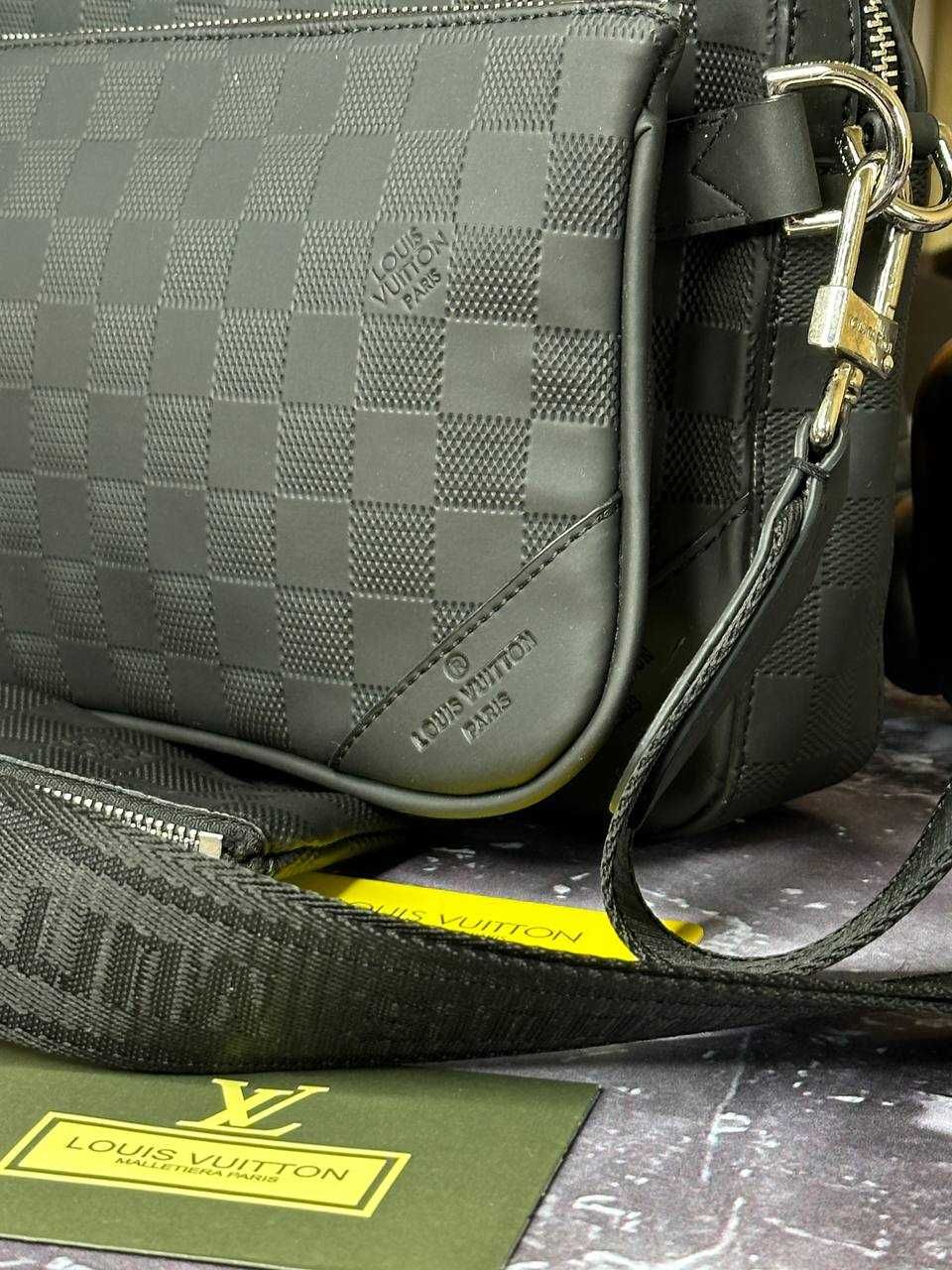 Мужские сумки Louis Vuitton trio Чоловічі сумки через плечо LV s057