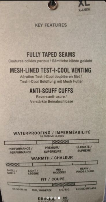 Spodnie snowboardowe Burton XL