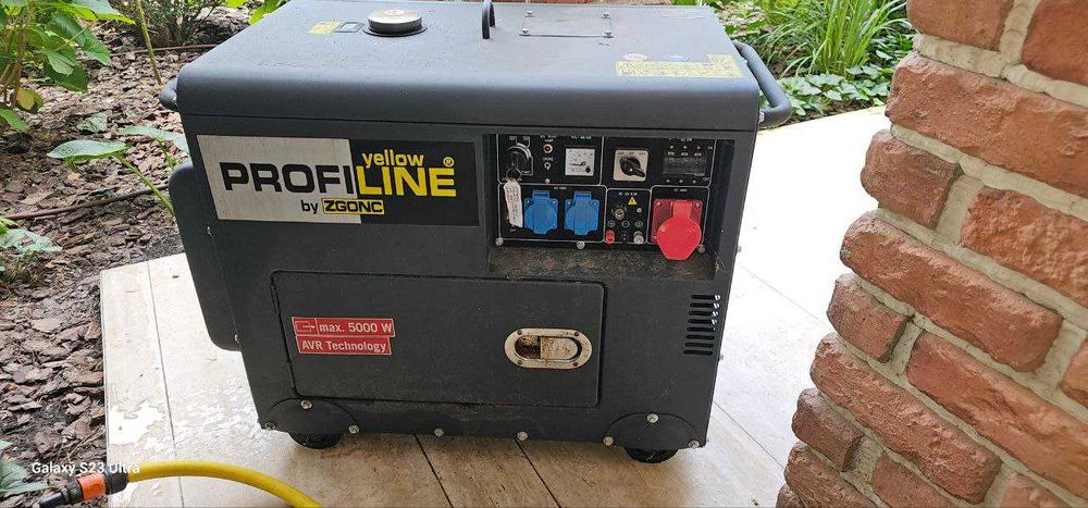 Трифазний генератор, номінальна потужність - 5,0 кВт