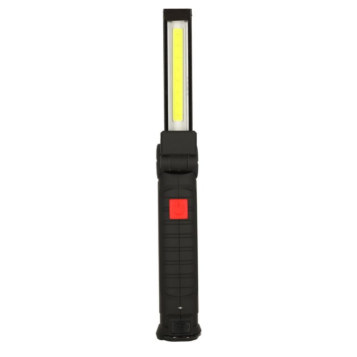 Lampa Warsztatowa Latarka USB 5 Trybów Magnes Hak Akumulator 1200 mAh