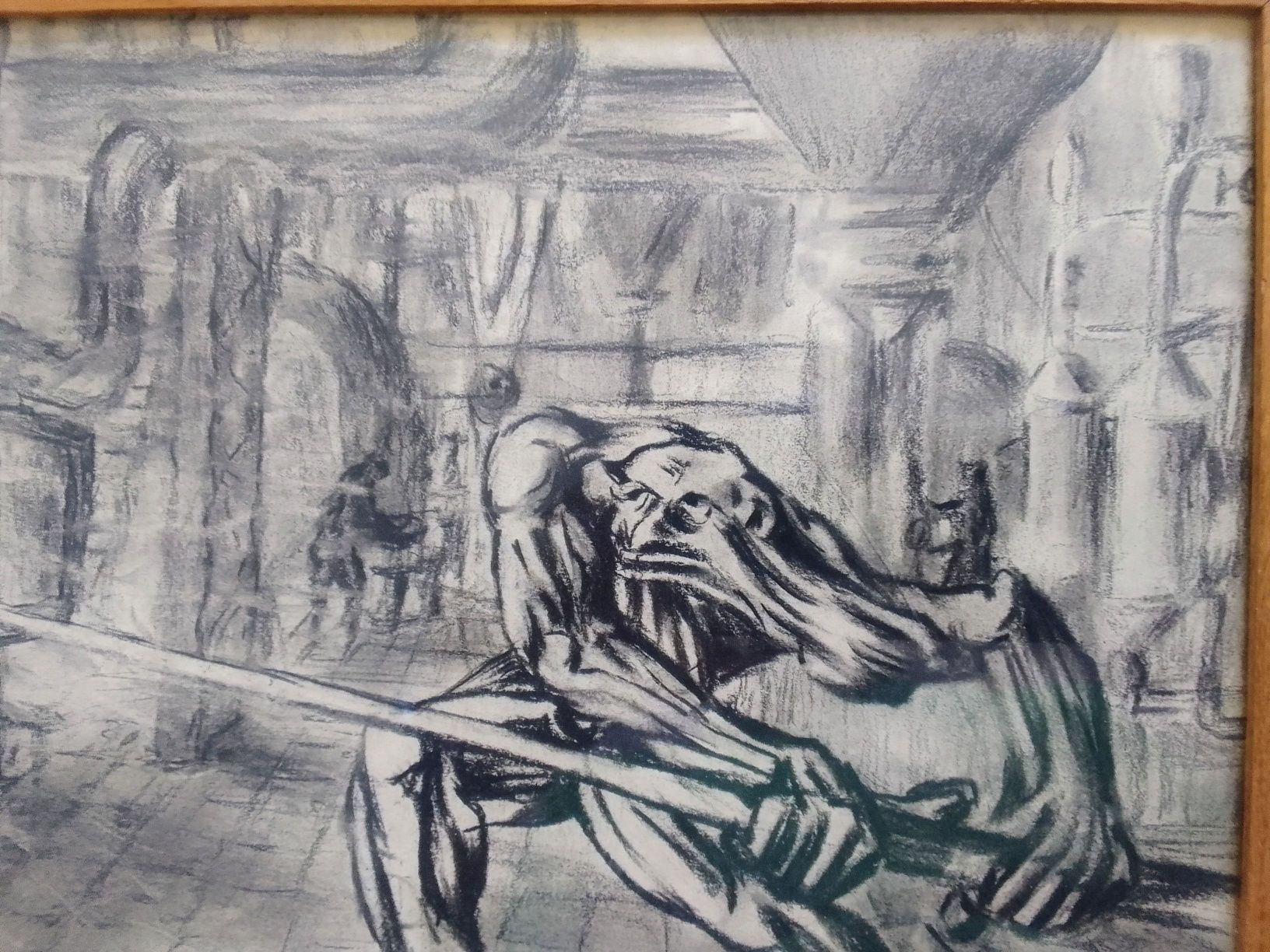 Quadro  (assinado Carlos Castro)