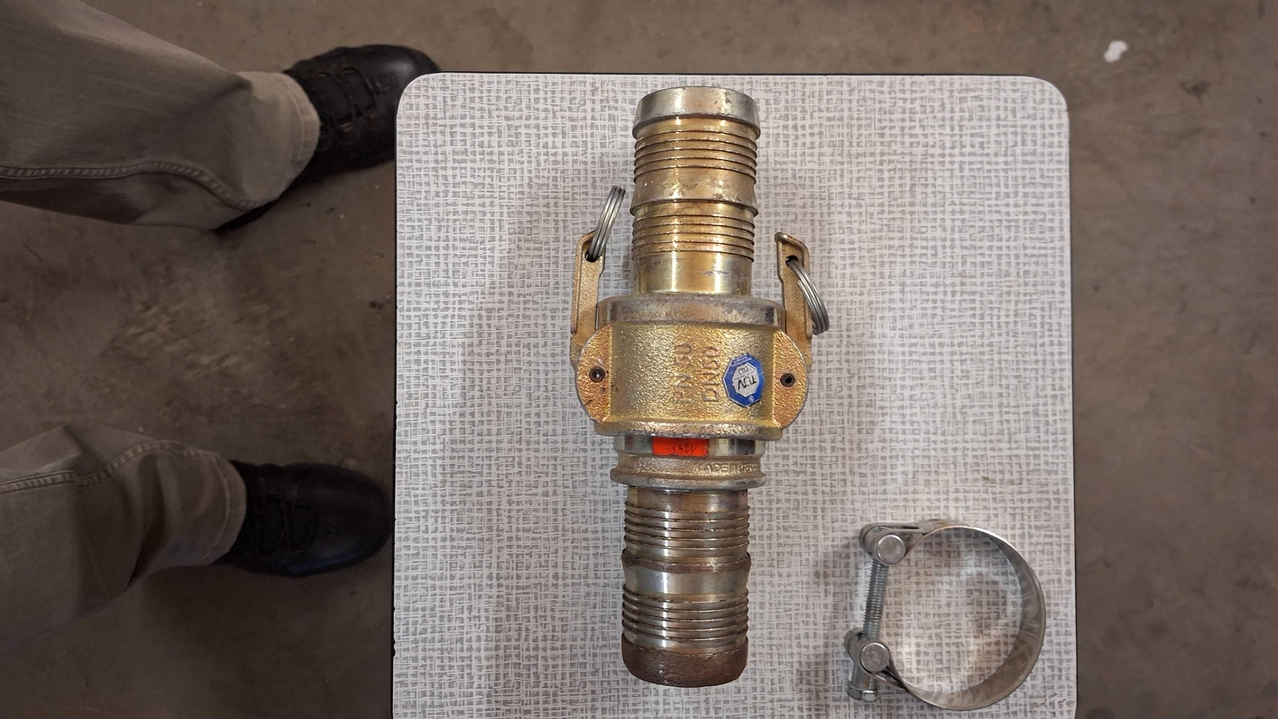 Złączka do węża fi 50 do betonu Ludecke CAMLOCK