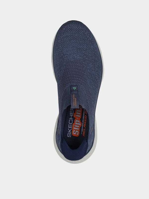 Оригінальні чоловічі сліпони skechers / сліпони на широку стопу