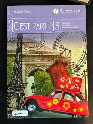 Zestaw książek do francuskiego C’est Parti! Podręcznik i ćwiczenia