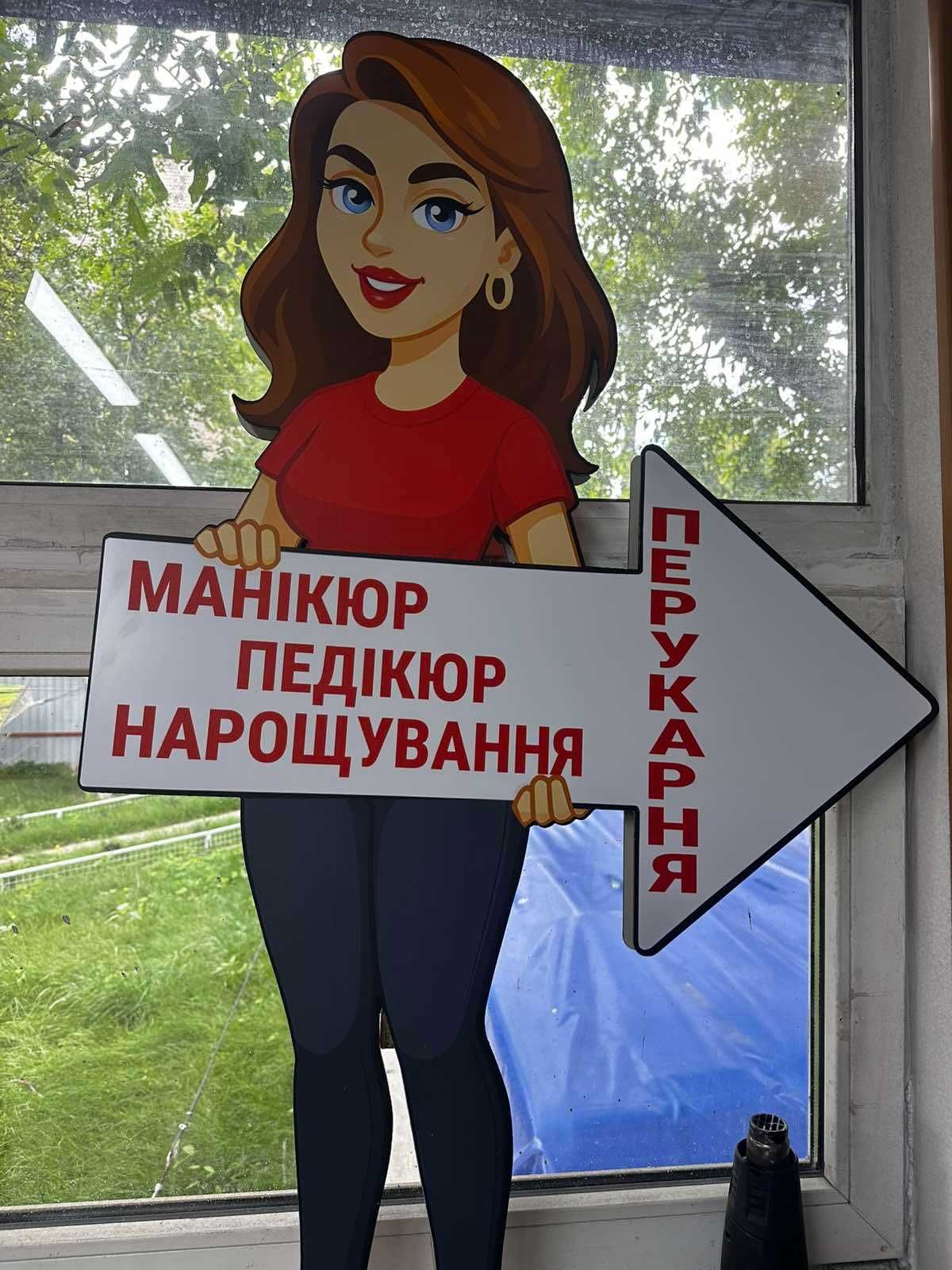 Зовнішня реклама під ключ. Неонові вивіски, об'ємні букви. Фасади лед