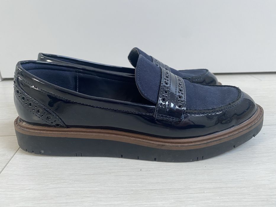 Buty damskie granatowe NEXT r. 37