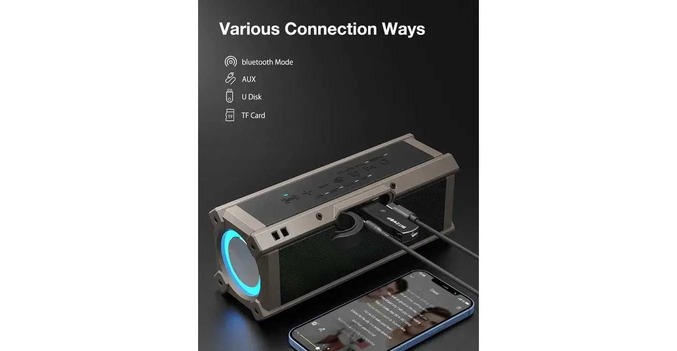 Колонка BlitzWolf BW-WA3 100W портативна акустика саундбар кінотеатр