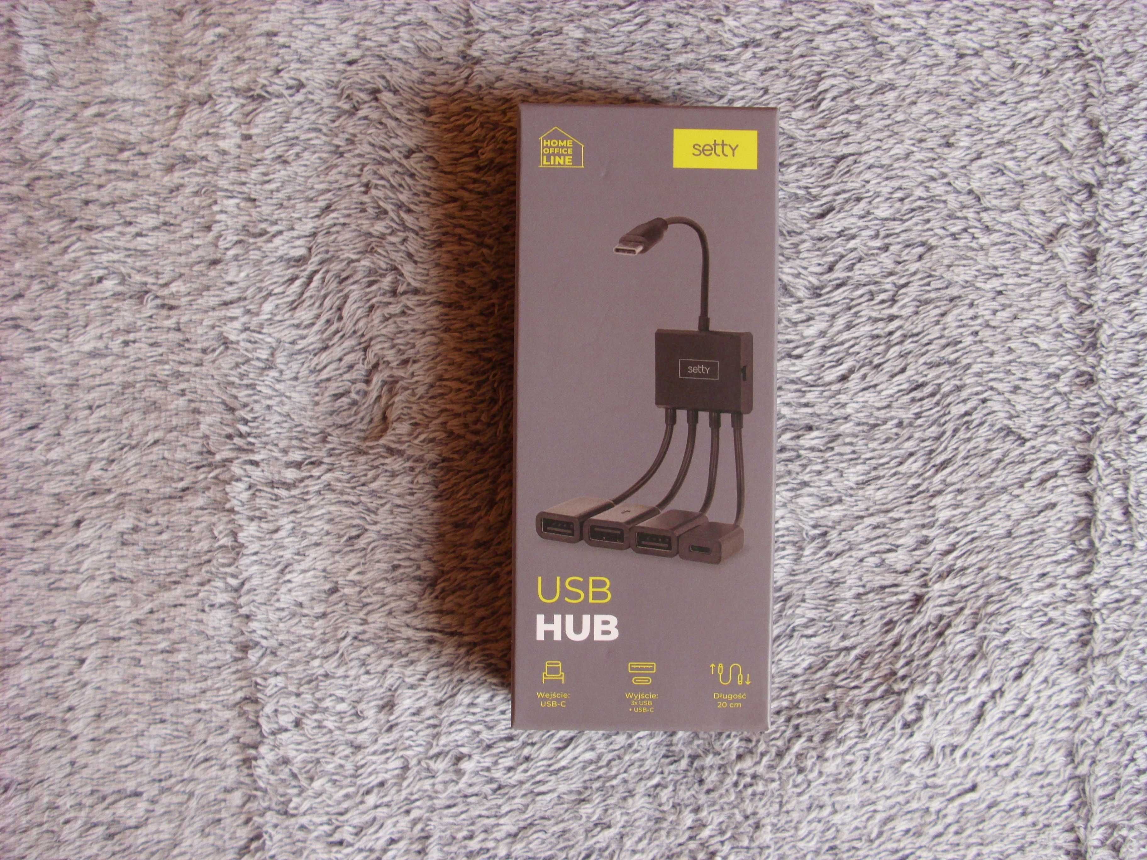 HUB z USB-C (Laptop, PC)