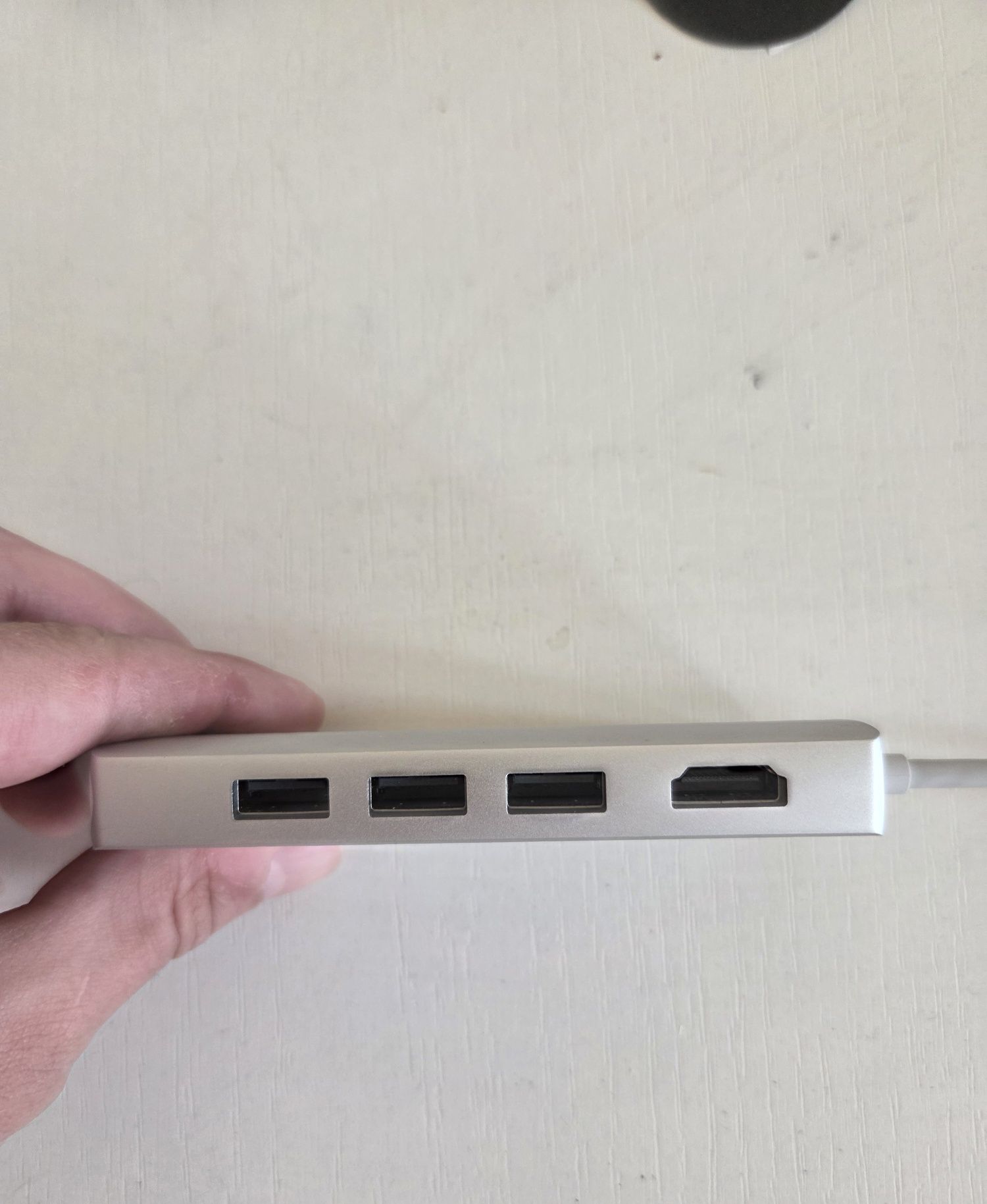 Адаптер Satechi Type-C Multi-Port Adapter 4K with Ethernet V2 Silver (