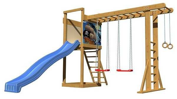 Детская  площадка   SportBaby-15 дитячий ігровий майданчик