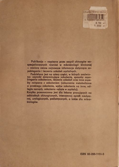 Zakażenia w chirurgii