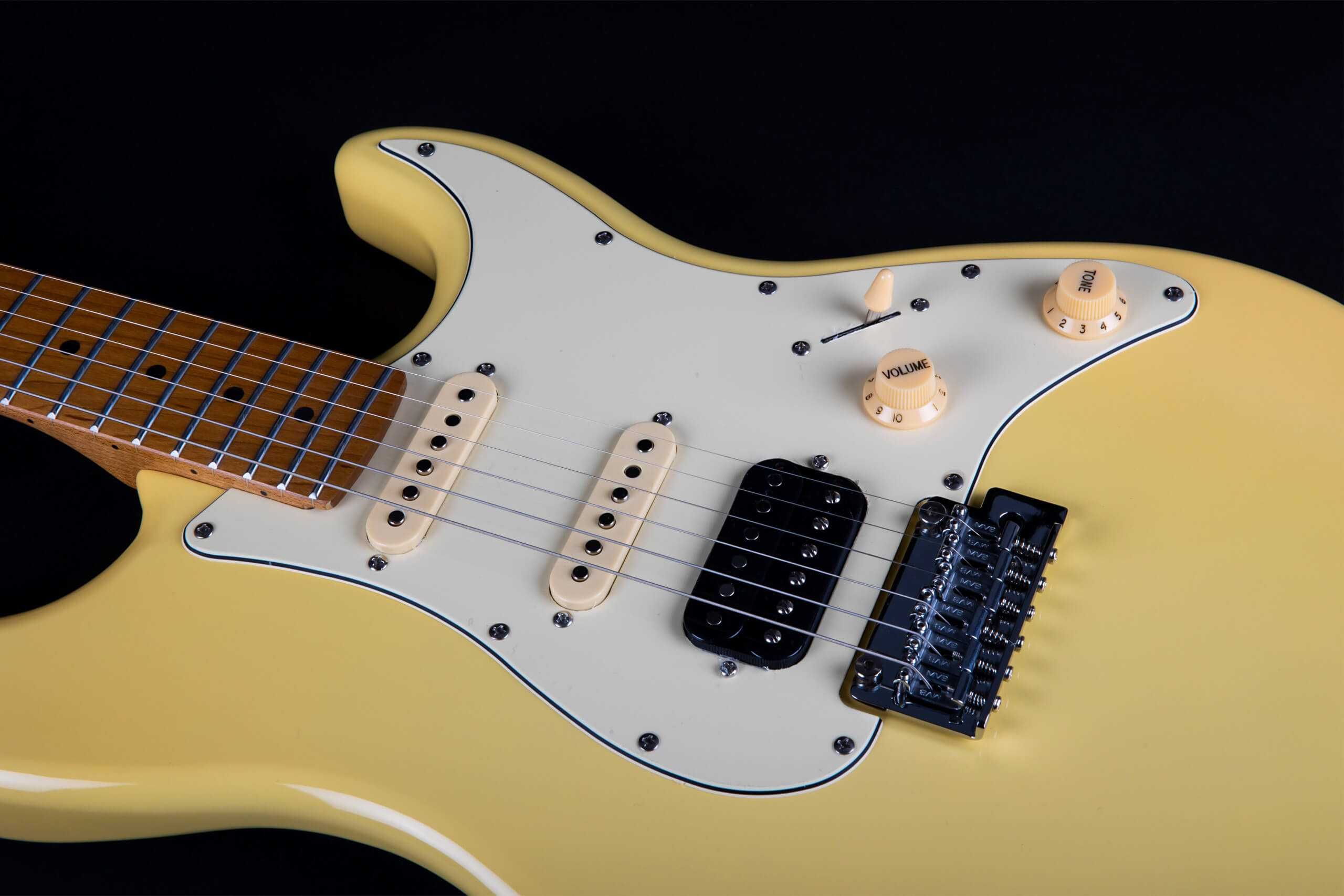 JET JS-400-VYW-HSS gitara elektryczna + tuner