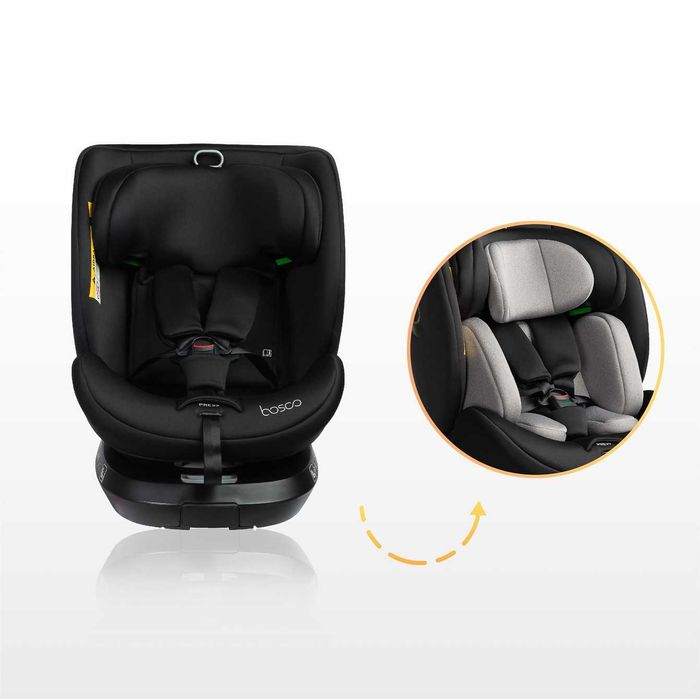 Fotelik samochodowy I-SIZE BOSCO 40-150 cm Foteliki dla dziecka