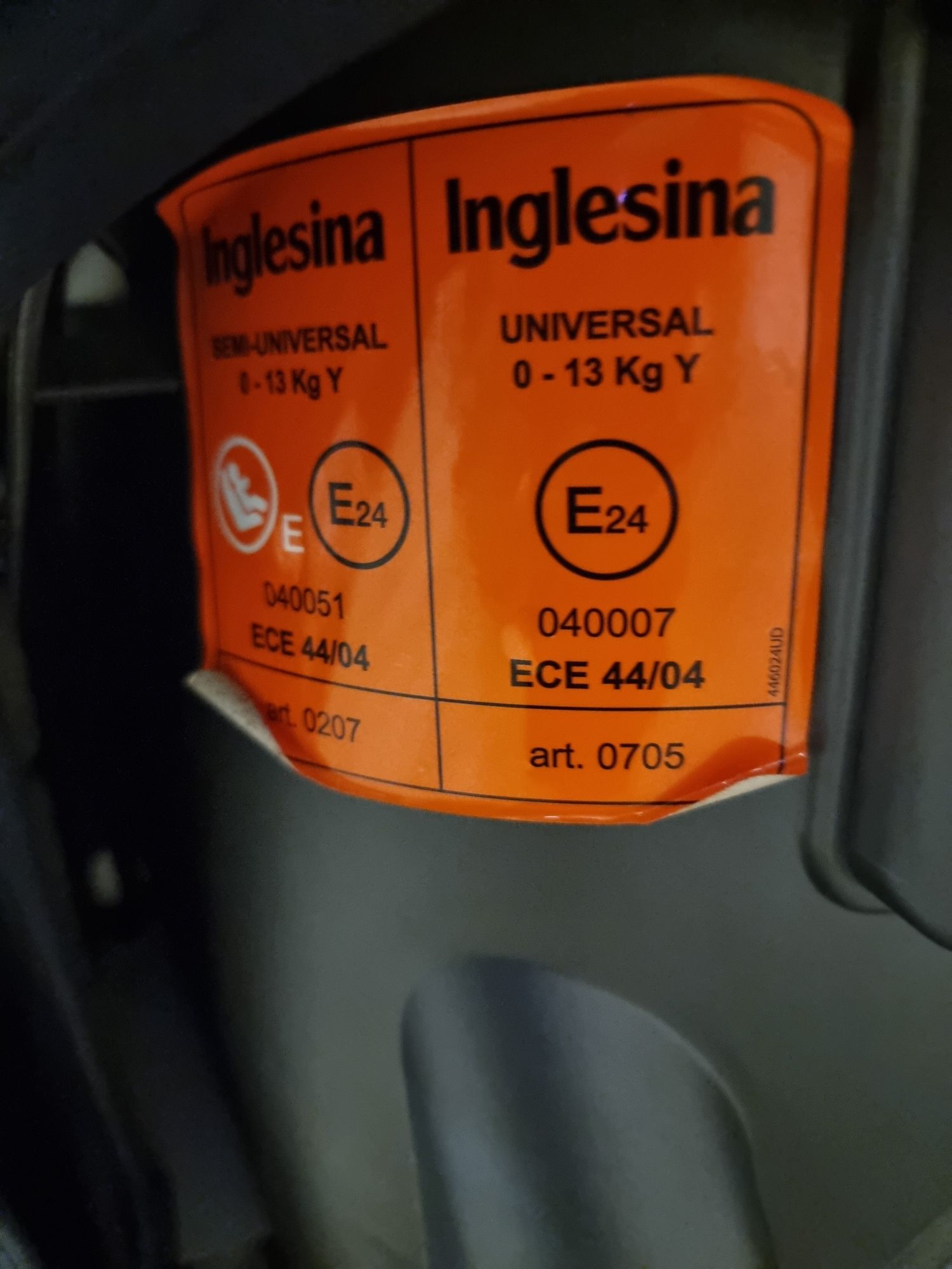 Автокрісло дитяче Inglesina Universal 0-13 кг