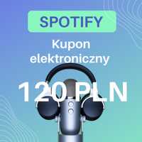 Karta podarunkowa Spotify 120pln