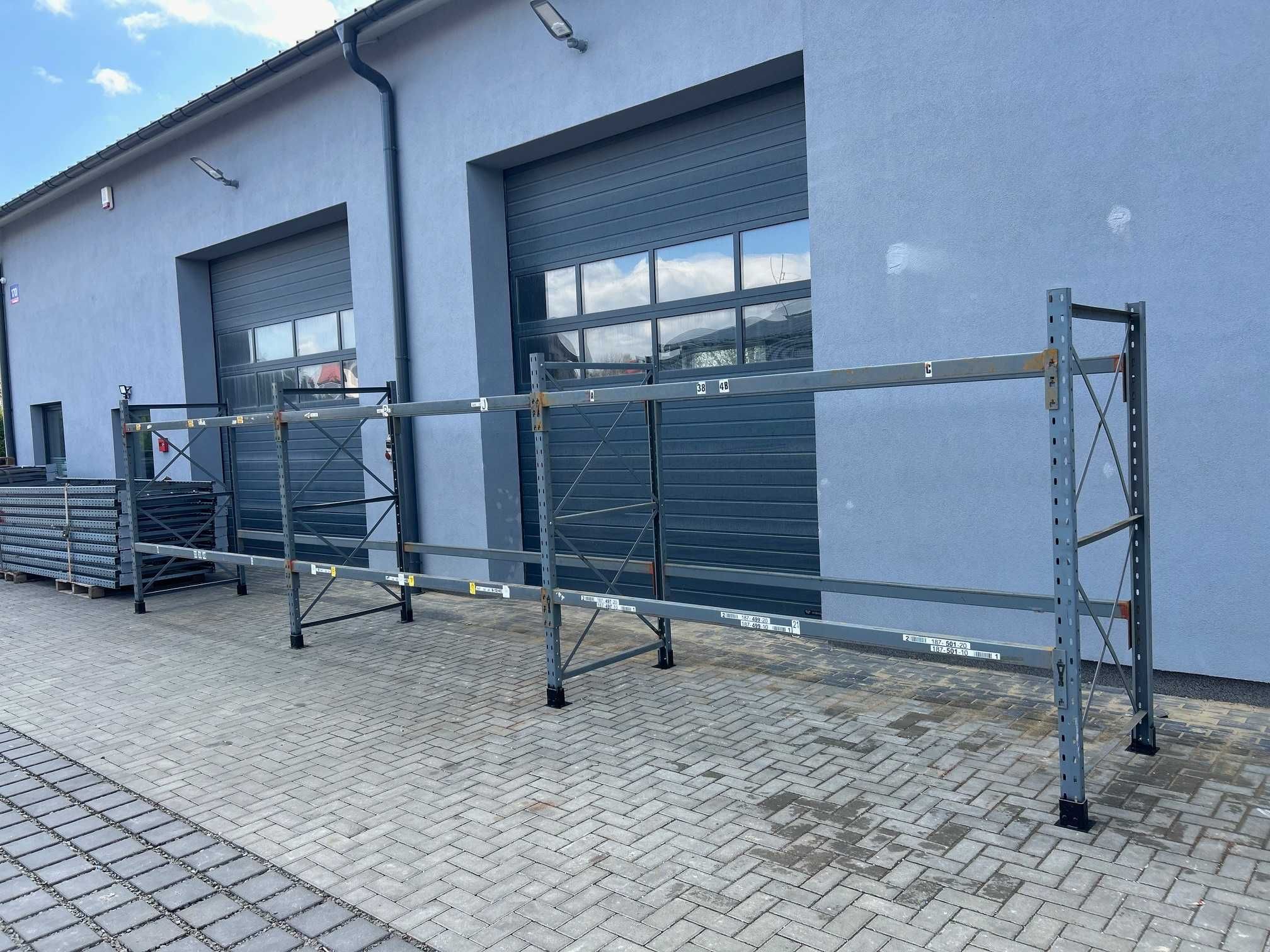 Regały magazynowe paletowe dexion speedlock ramada H300cm hala garaż
