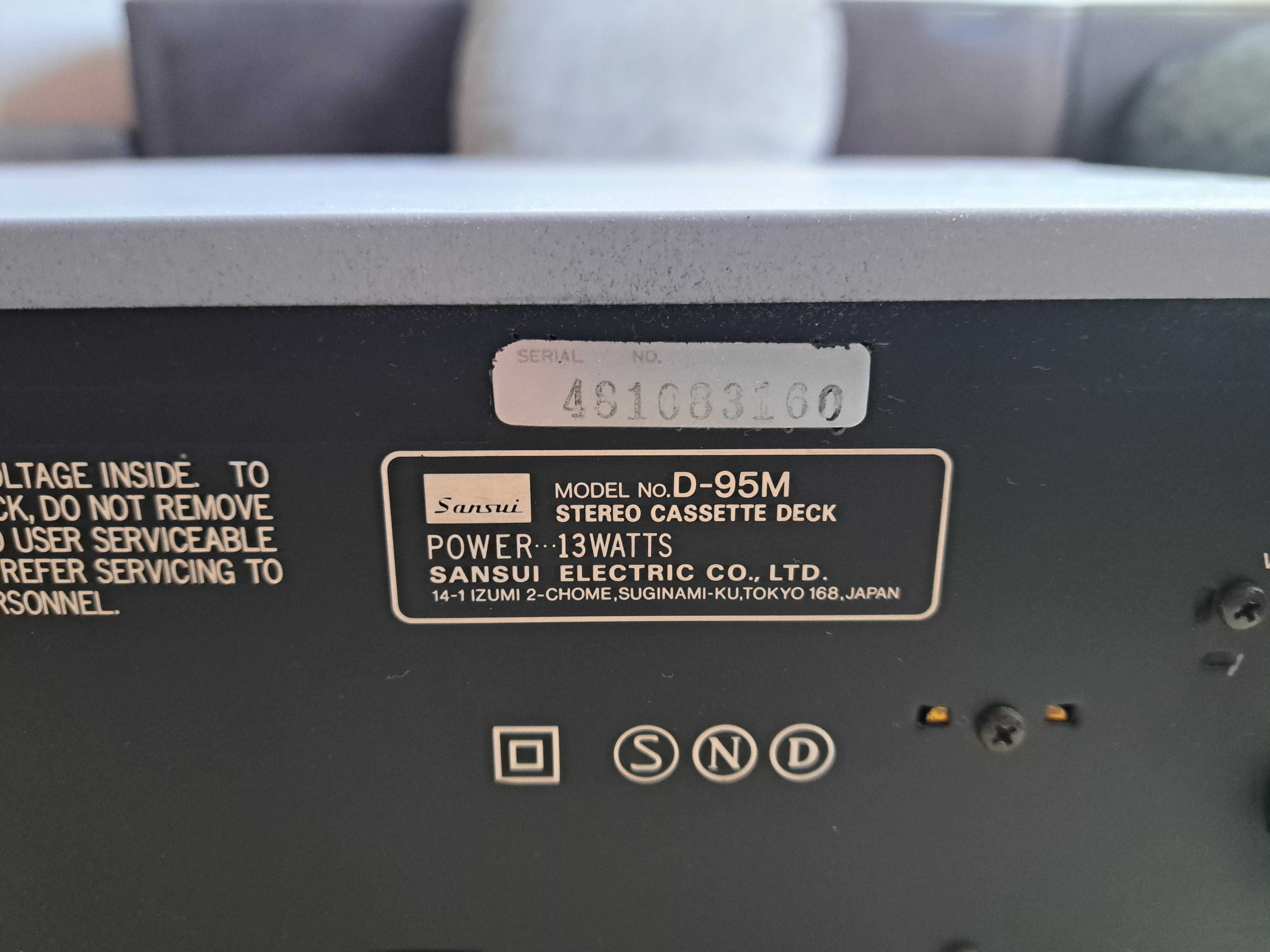 Sansui D-95M Cassette Deck