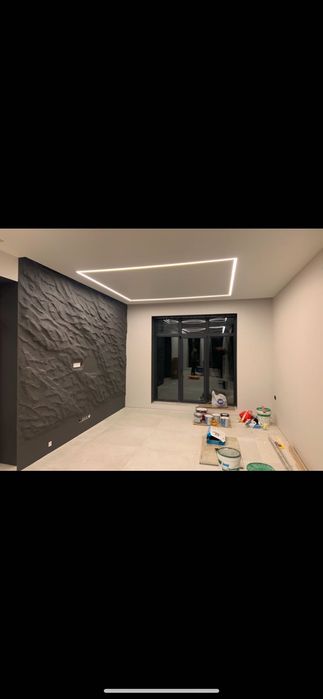 Покраска стен, потолков, декор.