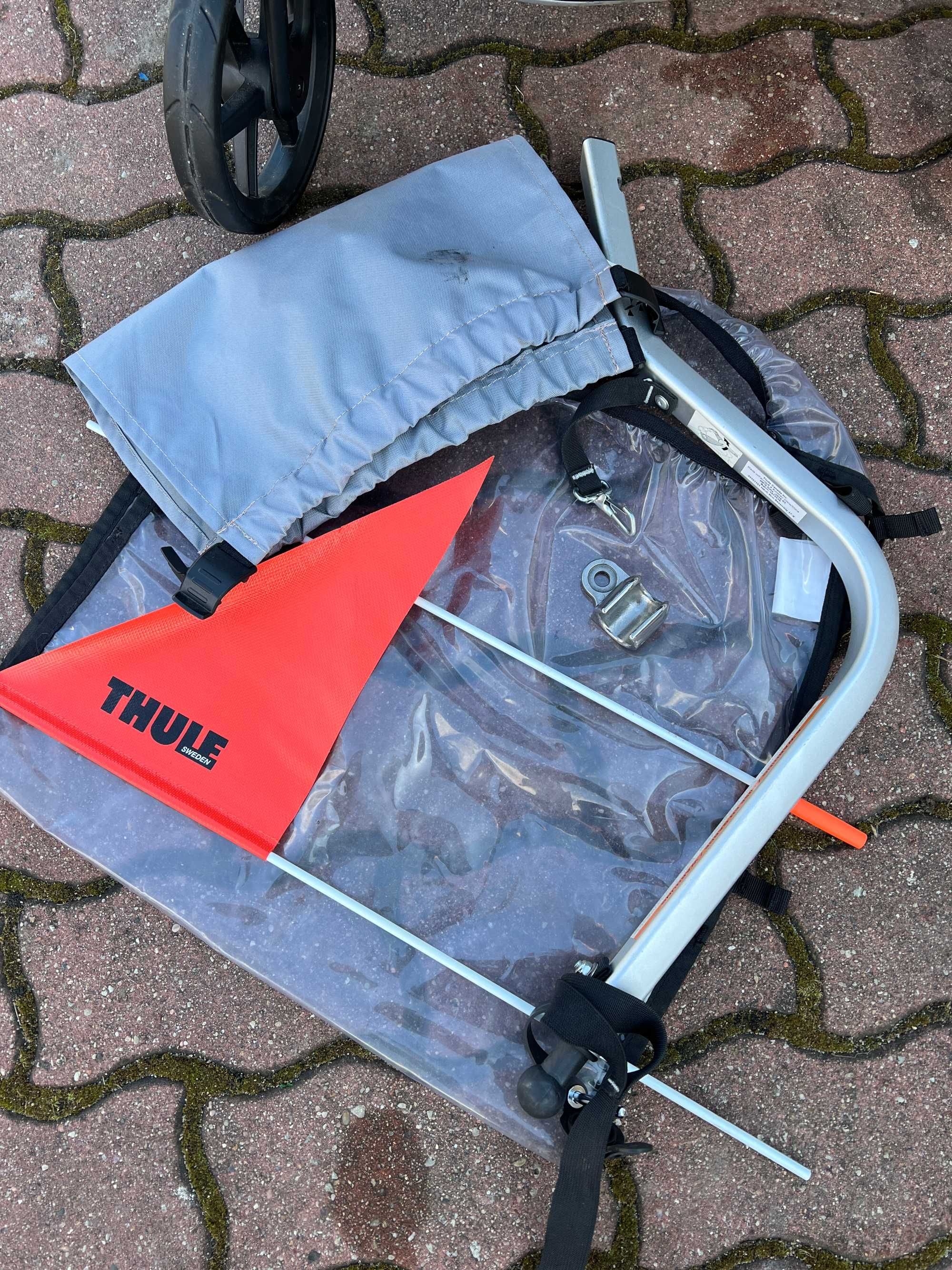 Thule Chariot Lite- przyczepka rowerowa 2w1, wózek biegowy, stan bdb!