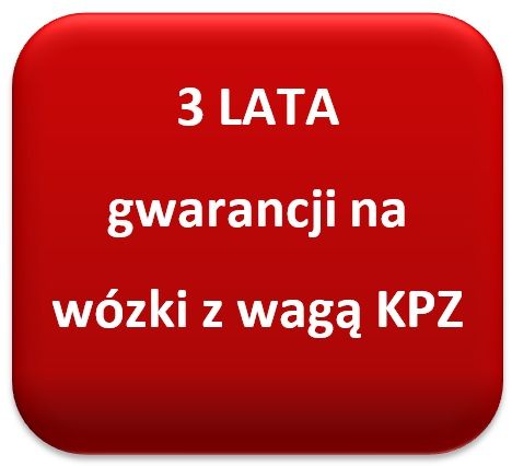 Wózek paletowy, paleciak z wagą KPZ 71-9. Polski producent
