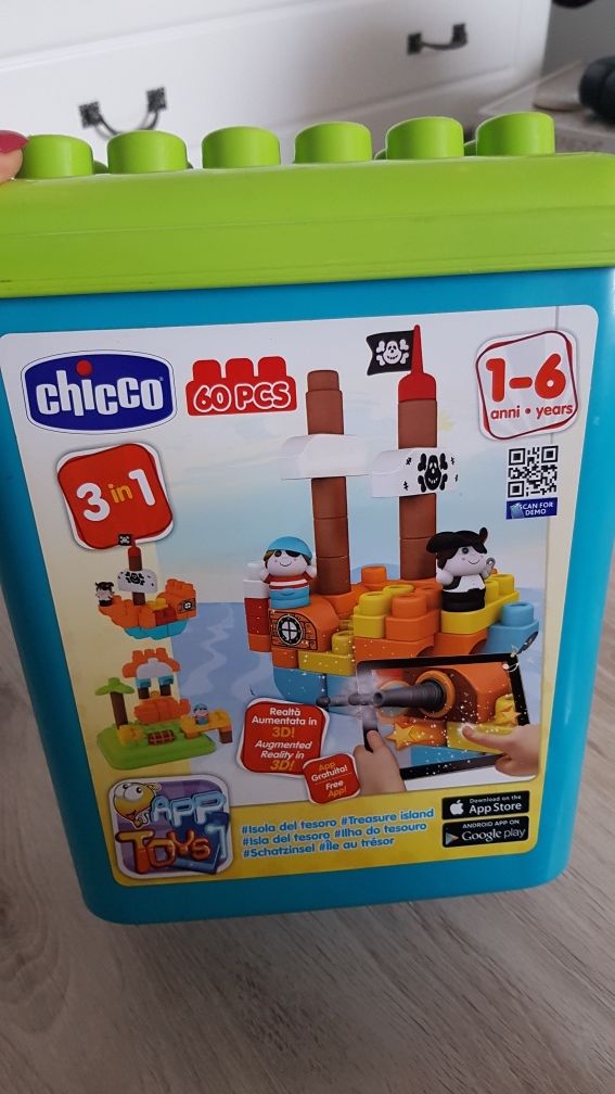 Chicco klocki 3 w 1