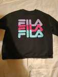 Толстовка кроп топ Fila xxs/uk6