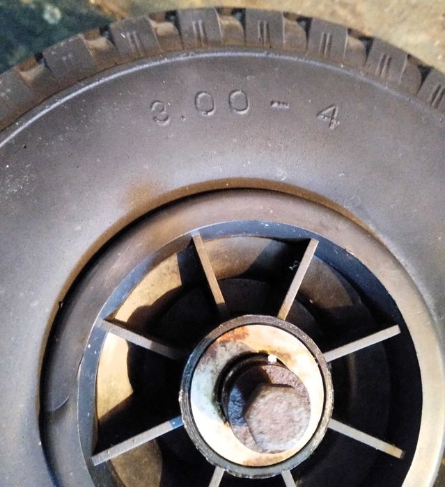 Roda Carrinho Mão Multiusos 25Cm