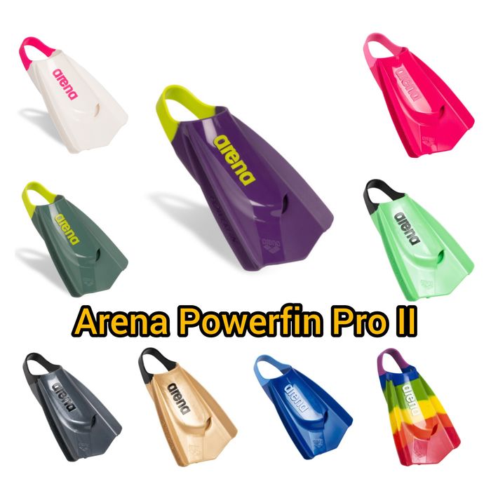 Ласти Powerfin Pro II, fins adult, aqua speed, speedo Biofuse, finis