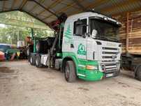 Scania v8 580 koni 6x4 do drewna, kłoda, dłużyca