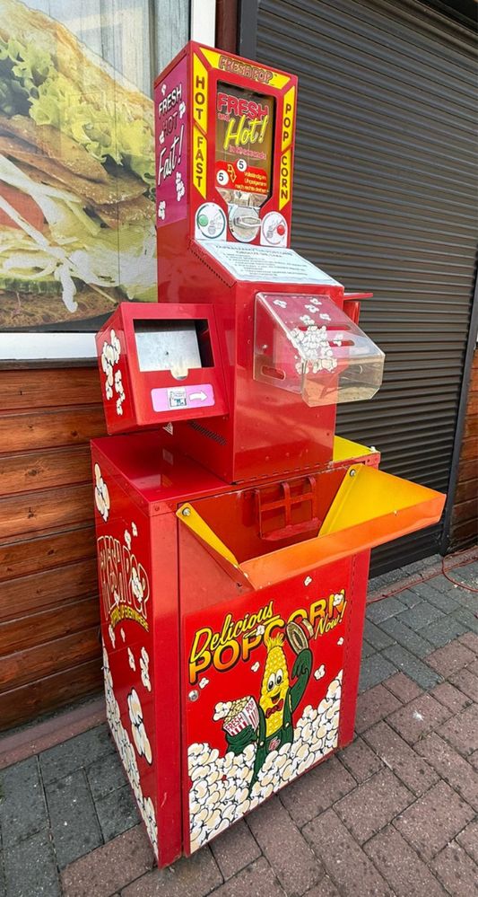 Maszyna zarobkowa pop corn