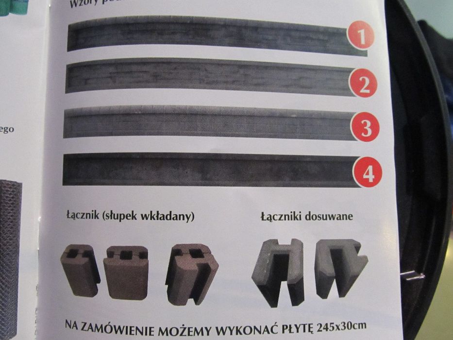 Ogrodzenie Panelowe FI 4 H-153 + 25cm podmurówka -cały zestaw  "WALDI"