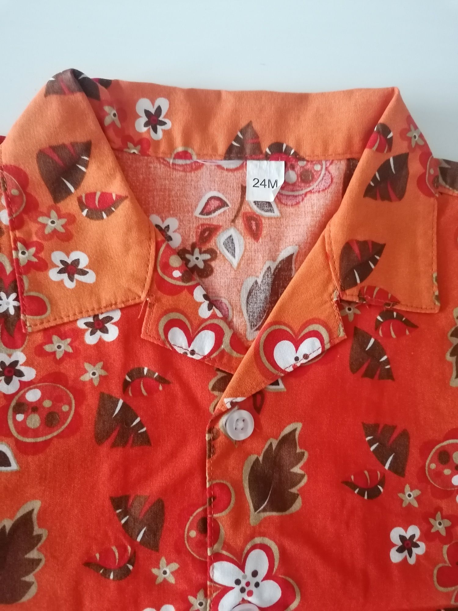 Koszule hawajskie chłopięce komplet H&M i inne 86/92