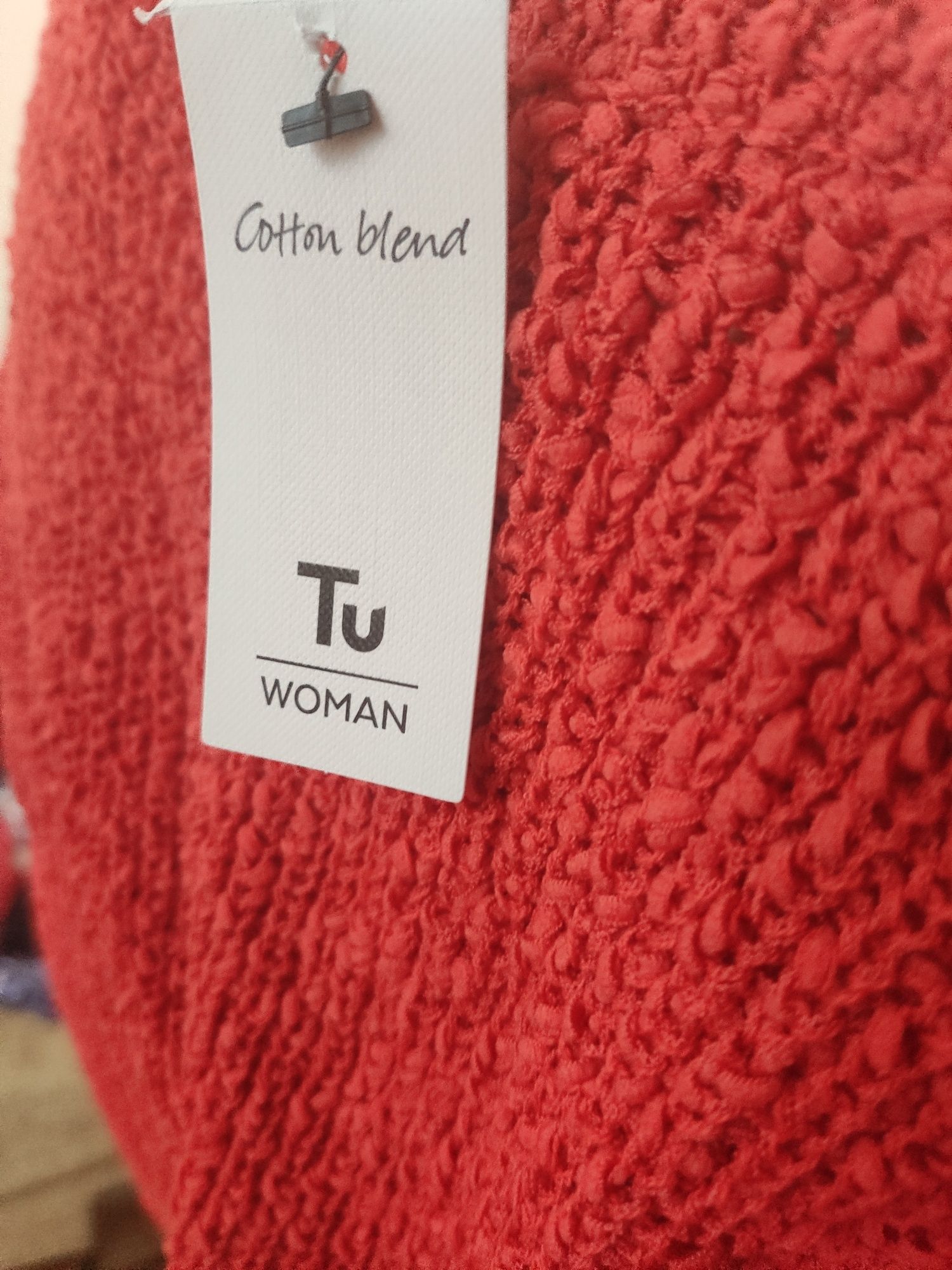 Стильний светр оверсайз із стрічкової пряжі TU (Англія)