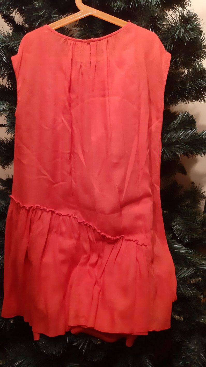 Sukienka Zara 164 ( 13-14 lat) koralowa