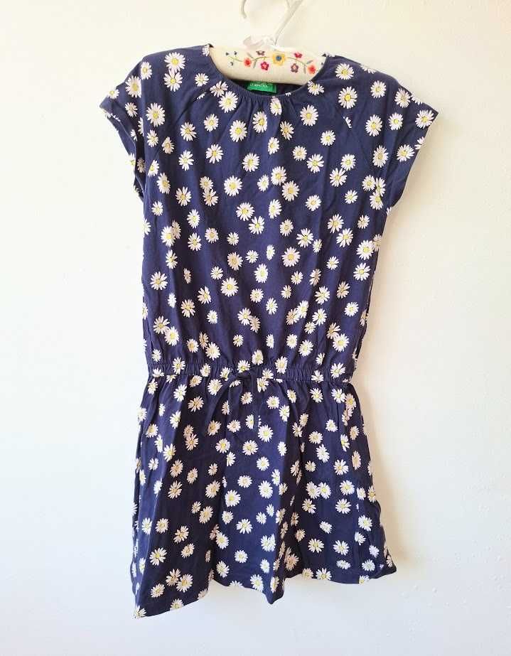 Vestido Benetton de algodão para 9 anos (140 cm)
