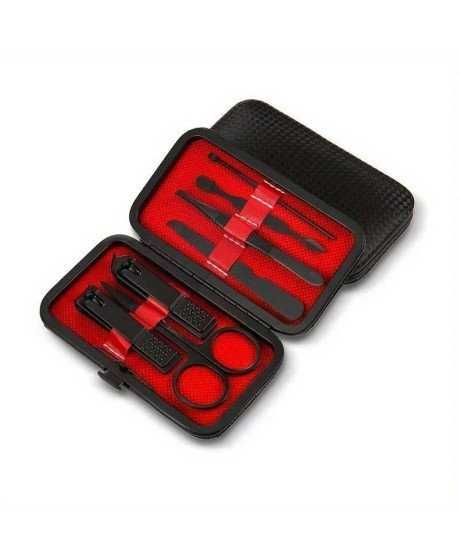 Conjunto Manicure/Pedicure 7 Acessórios, Para Rosto, Mãos E Pés Goeik