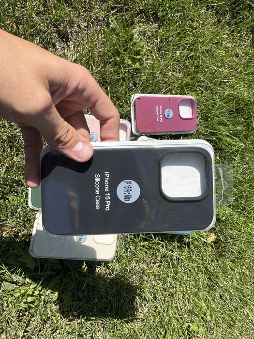 Силіконовий чохол Silicone Case Full для iPhone 15 Pro