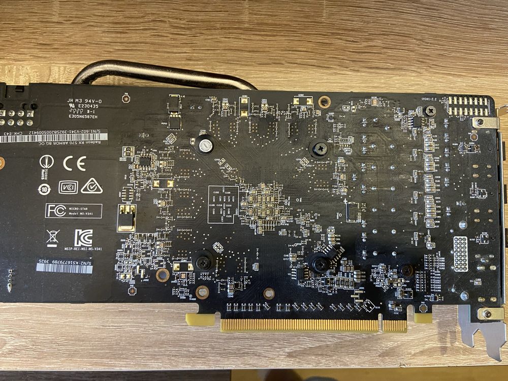 Karta graficzna MSI Radeon RX 580 ARMOR OC 8GB GDDR5